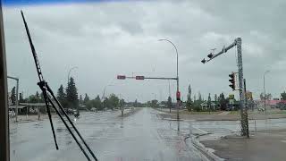 Driving through Stettler Alberta [upl. by Champaigne422]