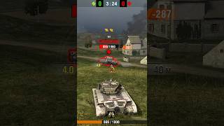 T26E5 vs Caernarvon 1x1 tanksblitz shorts [upl. by Nnyrat]