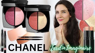 NEW CHANEL Jardin Imaginaire 2024 MAKEUP collection swatches amp First impression review [upl. by Rillings]