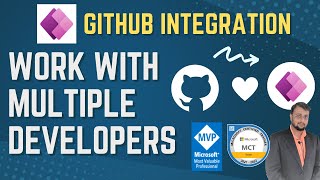 GitHub Integration in Power Apps  Work with Multiple Developer in a single Power Apps [upl. by Gretna]