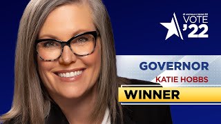 BREAKING Katie Hobbs is projected to be the winner in the governors race by the AP [upl. by Adnaluy]