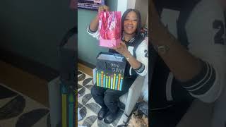 LeAndria Johnson 🎁🎈Opening my birthday gifts [upl. by Nagem848]