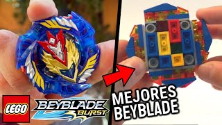 Top 5 MEJORES BEYBLADE de LEGO  Beyblade Burst [upl. by Schwerin]