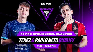 FC PRO OPEN QUALIFICATION  TEKKZ V BANDAR amp PAULO NETO V ABOFAWZI  FC PRO OPEN GLOBAL QUALIFIER [upl. by Dougie778]