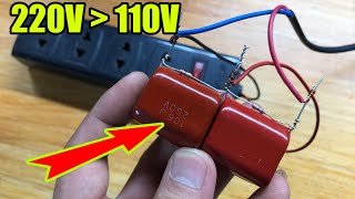 Simple convert 220V to 110V [upl. by Nameerf503]