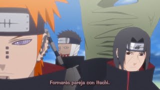 Itachi se une a Akatsuki  Itachi conoce a Pain y forma equipo con Juzo [upl. by Alonso]