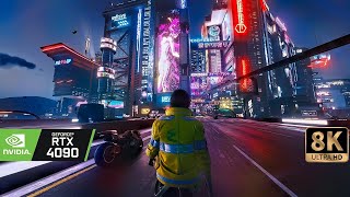 Cyberpunk 2077 20 is Stunning  DLSS 35  RTX 4090 4K60 [upl. by Ahseina65]