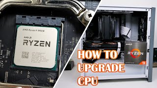 How To Upgrade Your CPU Step By Step  AMD Ryzen CPU Installation 2022 [upl. by Nosak]