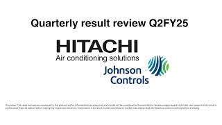 Johnson Controls Hitachi Air Conditioning India Limited Q2FY25 [upl. by Yerroc472]