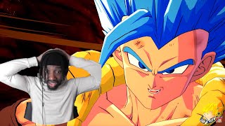 Dragon Ball FighterZ All Dramatic Finishes Reaction SSJ4 Gogeta Vs SSB Gogeta [upl. by Schroth]