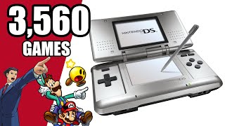 The Nintendo DS Project  All 3560 NDS Games USEUJP [upl. by Niveek]