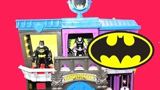 Batman Gotham City Jail Review IMAGINEXT DC Super Friends [upl. by Nasho]