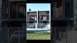 2 STOREY DUPLEX HOUSE DESIGN simplehousedesign casa tinyhouse modernhouse [upl. by Amesari]