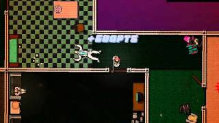 Hotline Miami  A Rooster Run  01  No Talk [upl. by Aener661]