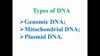 Purpose and Principle of DNA Extraction [upl. by Laniger]