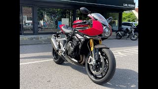 SPEED TRIPLE 1200 RR RED LV71SYO [upl. by Jehiah36]