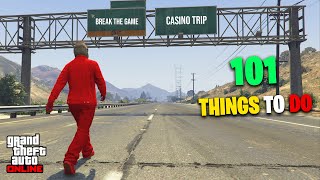 101 Things to Do When Youre Bored in GTA Online [upl. by Moir]