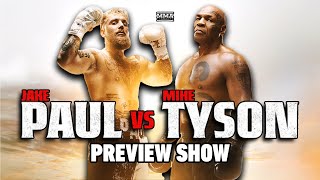 🔴 Jake Paul vs Mike Tyson LIVE Preview Show  MMA Fighting [upl. by Branden]