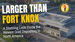 Larger Than Fort Knox A Stunning Look Inside Money Metals Massive New Gold Vault [upl. by Phillada]