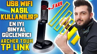 BİLGİSAYARI WIFI BAĞLAMAK  EN İYİ WIFI GÜÇLENDİRİCİ TP LINK Archer T9UH  SİNYAL GÜÇLENDİRİCİ [upl. by Godfree]