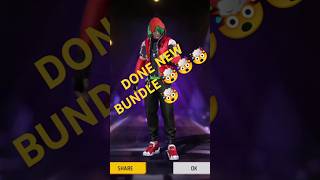 DONE FREE FIRE NEW BUNDLE 🤯foryou freefire shorts [upl. by Eyoj364]