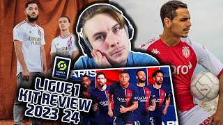 ASMR  Reacting to Ligue 1 Kits 202324 Whispered Review [upl. by Avid]