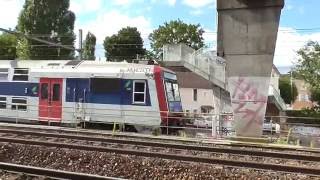 Z55500 Z8800 Z20900  Gare de Viroflay Rive Gauche [upl. by Regni]