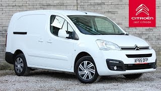 2015 Citroen Berlingo 16 HDi 750 LX Panel Van  Just Citroen [upl. by Hayyifas]