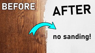 HOW TO PAINT IKEA LAMINATE FURNITURE 🤩 no sanding 🚫 [upl. by Sumaes428]