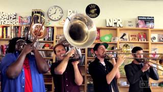 No BS Brass Band NPR Music Tiny Desk Concert [upl. by Herwin]