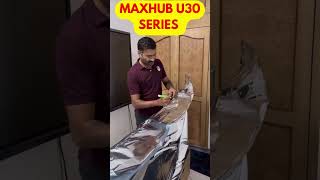 MAXHUB U3 INTERACTIVE FLAT PANEL UNBOXING AND REVIEW SMART BOARD FOR TEACHING [upl. by Eikram604]