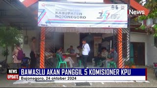 Bawaslu Panggil 5 Komisioner KPU Imbas Debat Pilkada Ricuh yang Dilaporkan Paslon 01 [upl. by Duester]