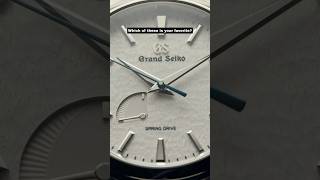 Grand Seiko Watches How to Choose [upl. by Lucas565]