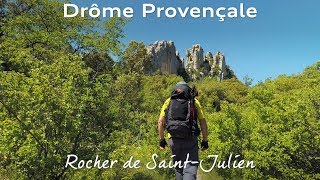 Arrête Est du Rocher de SaintJulien 764 m ￨ Randonnée ￨ Drôme Provençale 26 ￨ France [upl. by Cooley]