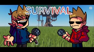 FNF Mod Tord red online VS Tom blue online  Survival [upl. by Riocard]