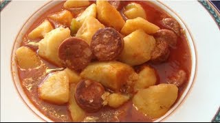 Patatas con chorizo [upl. by Yelnats349]