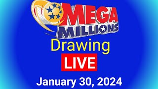 Mega Millions Drawing Results Live Tuesday January 30 2024  mega Millions drawing [upl. by Enovahs]