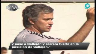 Así es un entrenamiento de Mourinho desde dentro [upl. by Yelhsa]