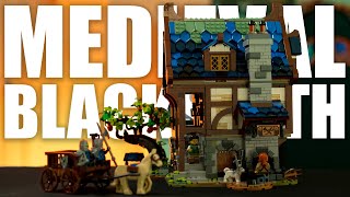 Lego Ideas 21325 Medieval Blacksmith 2021 Review [upl. by Johm]