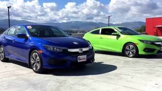 NEW 2016 Civic LX vs EXT comparison  Harmony Honda  Kelowna BC [upl. by Acirrej649]