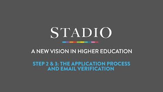 STEP TWO amp THREE Application Process amp Email Verification [upl. by Teteak]