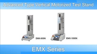 Advanced Type Vertical Motorized Test Stand EMX series [upl. by Suhpoelc]