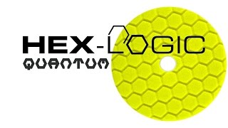 Yellow Quantum HexLogic Buffing Pads  Chemical Guys [upl. by Krigsman]