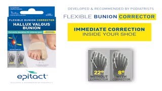 Tutorial  How to Correct an Hallux Valgus and Relieve Bunion Pain   EPITACT [upl. by Mroz]