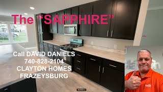 The Sapphire by Adventure Homes DAVID DANIELS CLAYTON HOMES FRAZEYSBURG [upl. by Moule274]