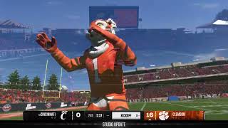 Redshirt CFL  Season 2  Clemson vs Cincinnati  Military Bowl [upl. by Rodrigo]