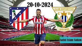 Atl madrid vs leganes Live  Highlights [upl. by Ailahs]