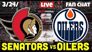 Ottawa Senators vs Edmonton Oilers Live Game Audio NHL Live Stream [upl. by Ailugram]