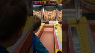 SKEEBALL Saturday arcade skeeball chuckecheese dadlife [upl. by Jordan326]