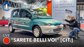 La Fiat Multipla➕COSTOSA al MOND🌏 Milano AutoClassica 2023 [upl. by Gabler]